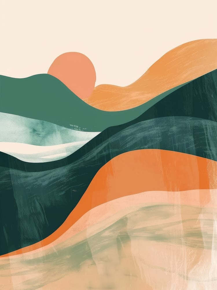 Abstract Landscape Painting 4