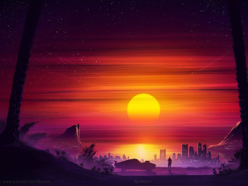 Sunset In The City