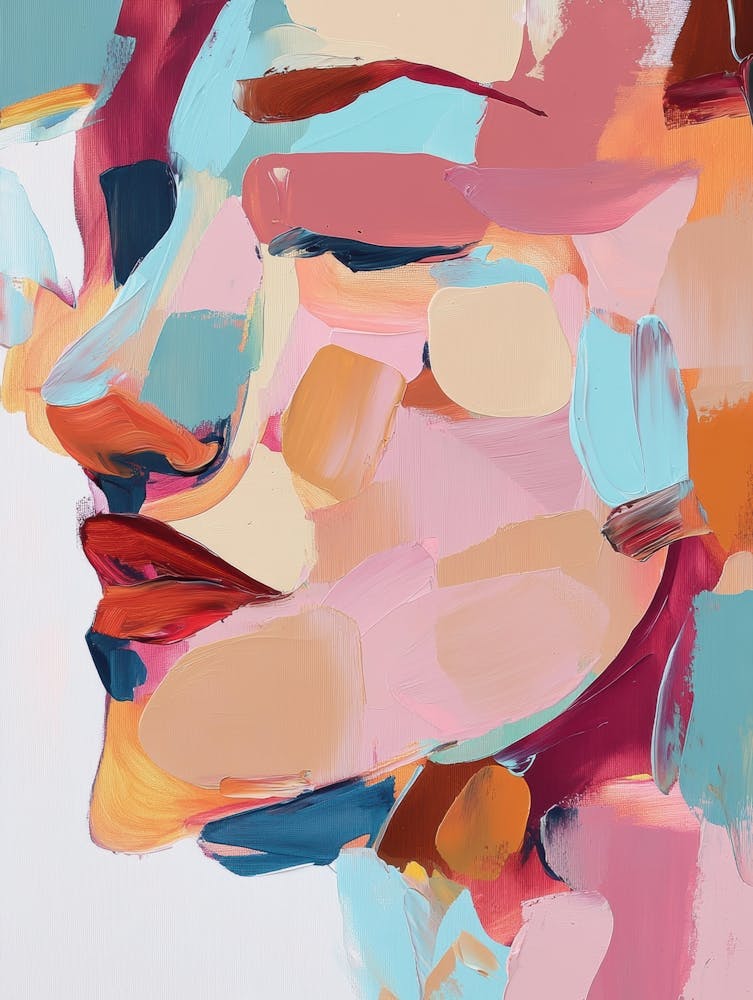 Abstract - Woman'S Face 2
