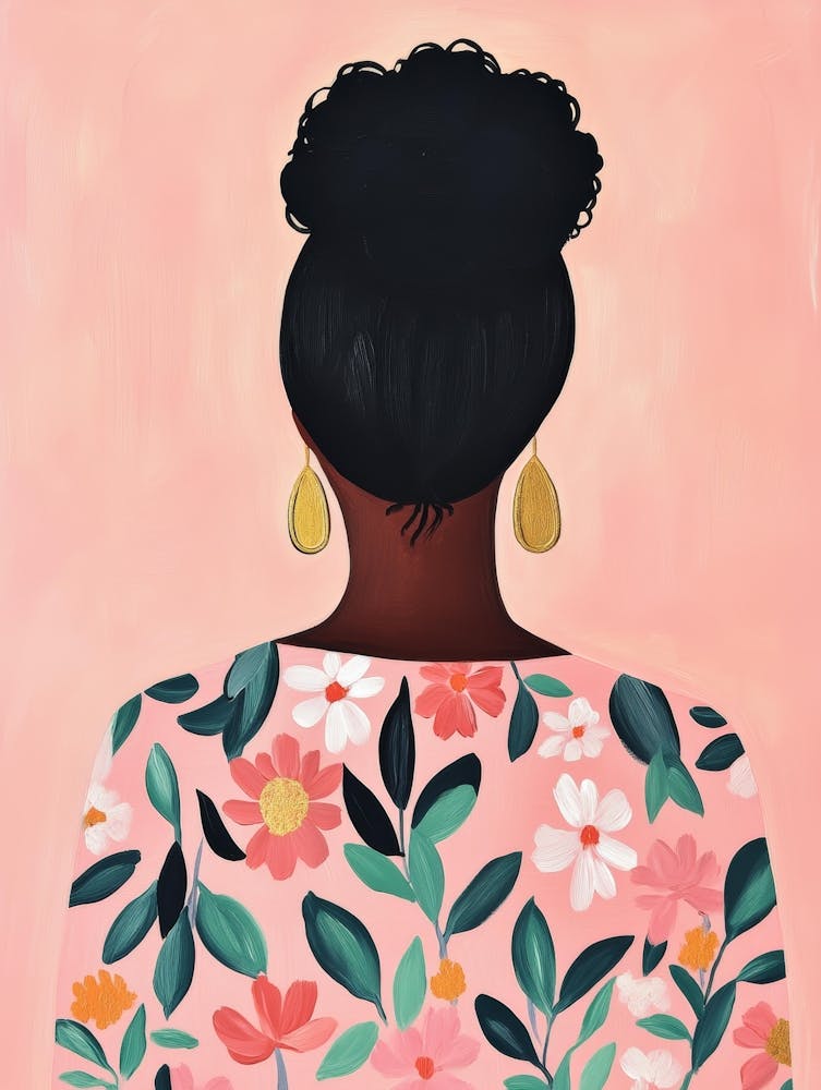 Back View Of A Woman 2