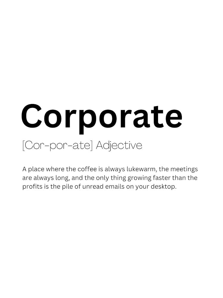 Corporate Definition Meaning