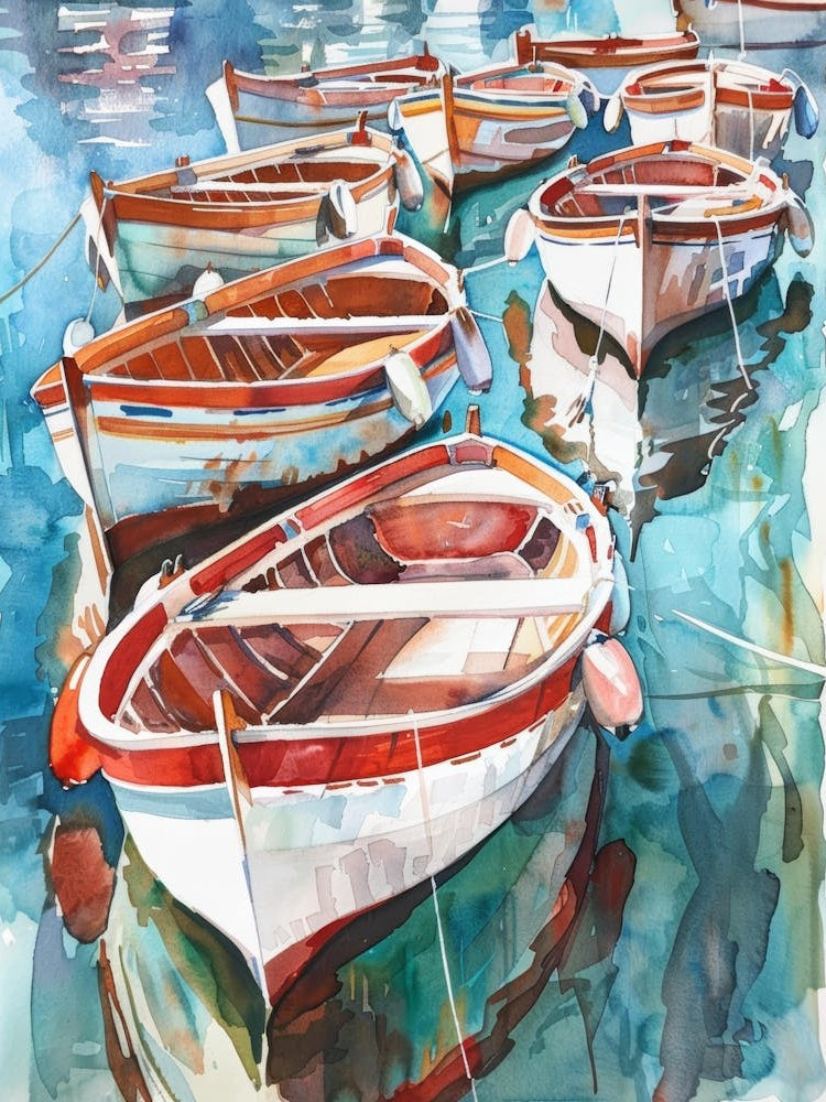 Boats In The Harbor 14