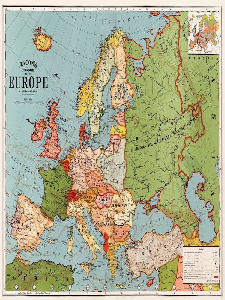 Map Of Europe