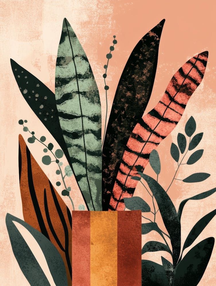 Pflanzen in einer Vase 1