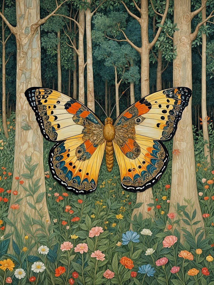 Butterfly In The Woods no1