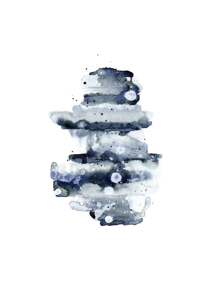 Indigo Abstract 4