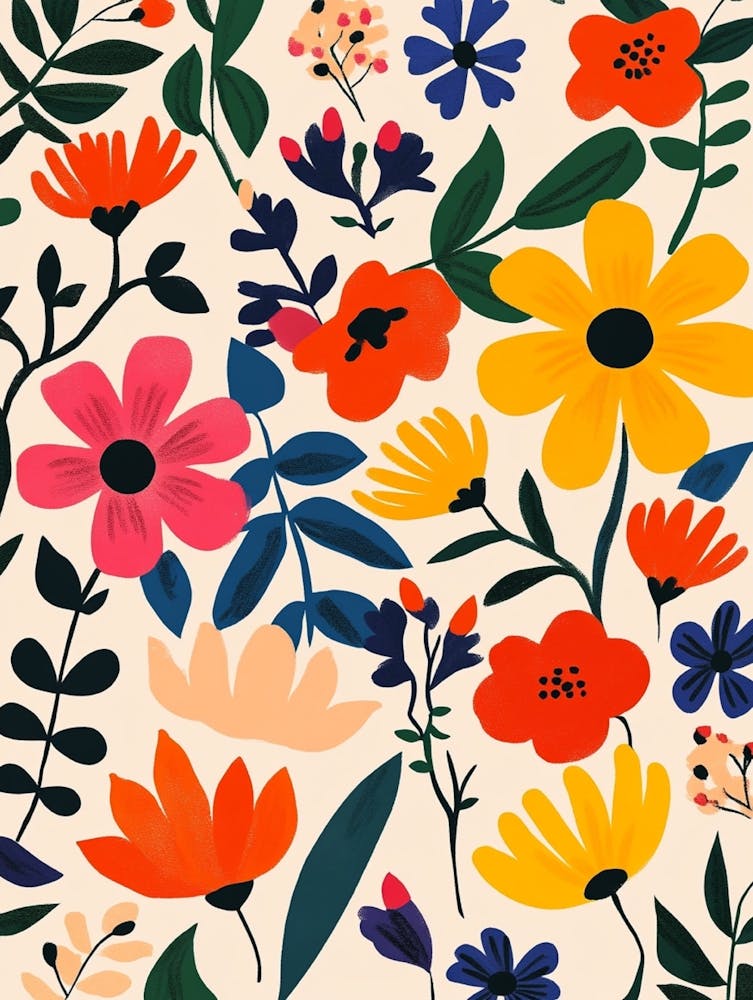 Blumenmuster 3