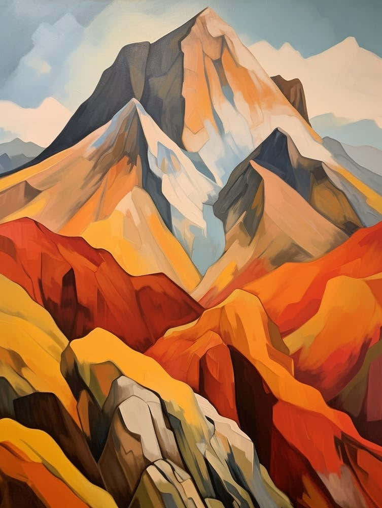 Mount Washington Usa 1 Mountain Painting