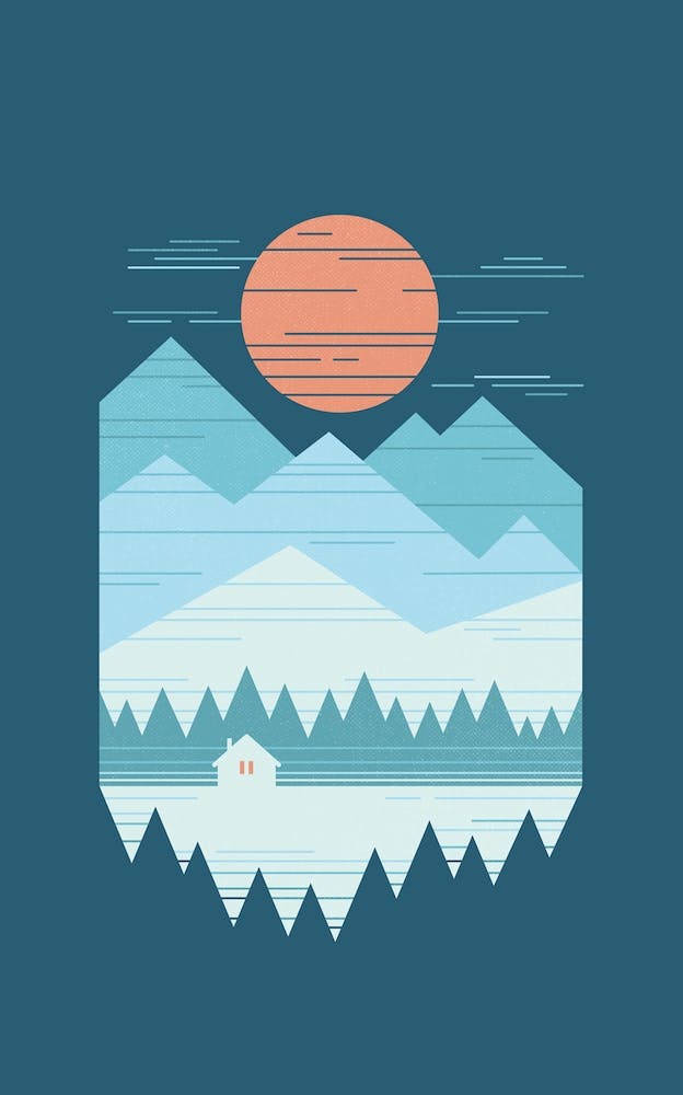 Cabin In The Snow