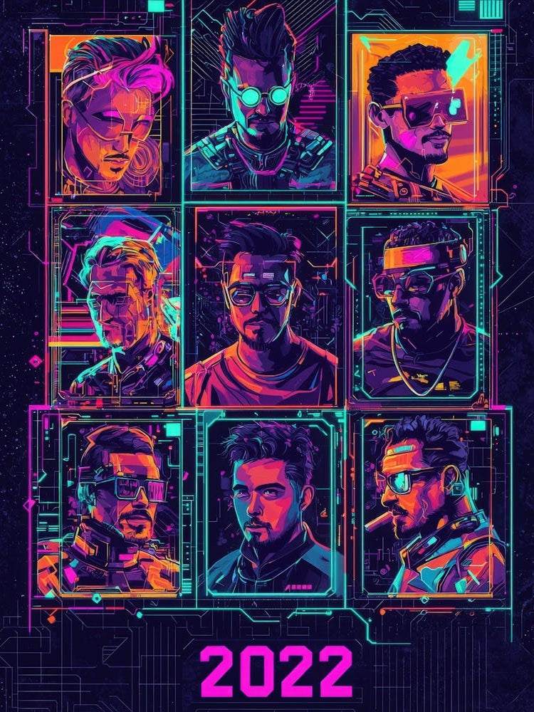 Aihrgdesign A Digital Art Culture Poster Marking The Nft Art 4