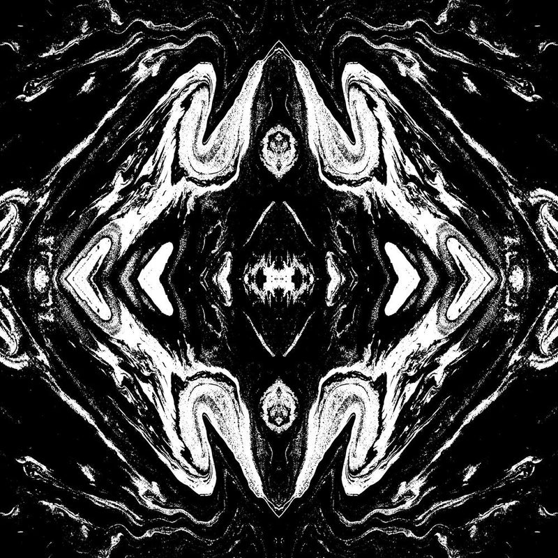 Peinture Abstraite Noire Et Blanche 1