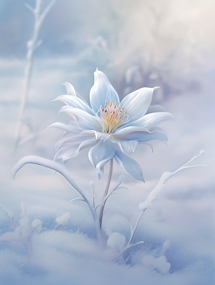 Schöne Winterblume 8