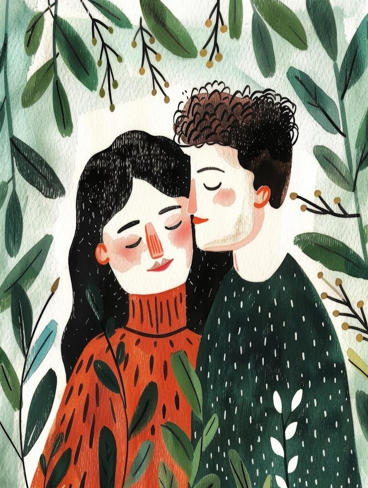 Couple Kissing 2