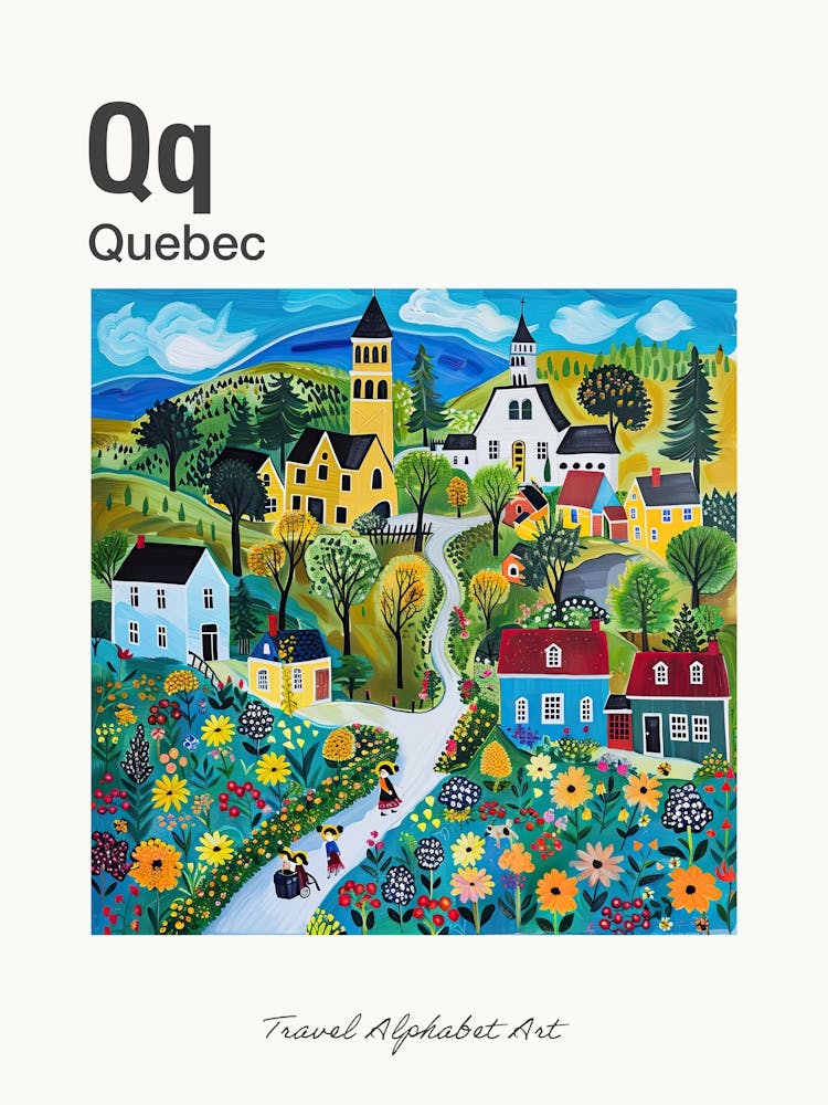 Kids Travel Alphabet  Quebec 3