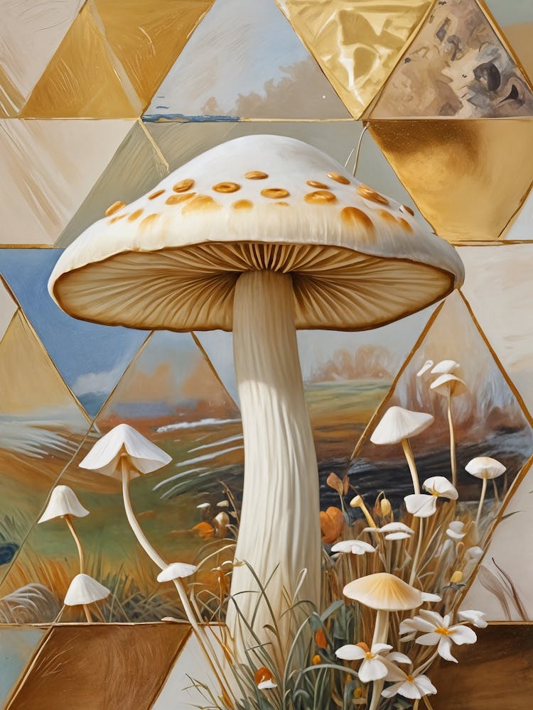 Golden Mushroom Triangle no3