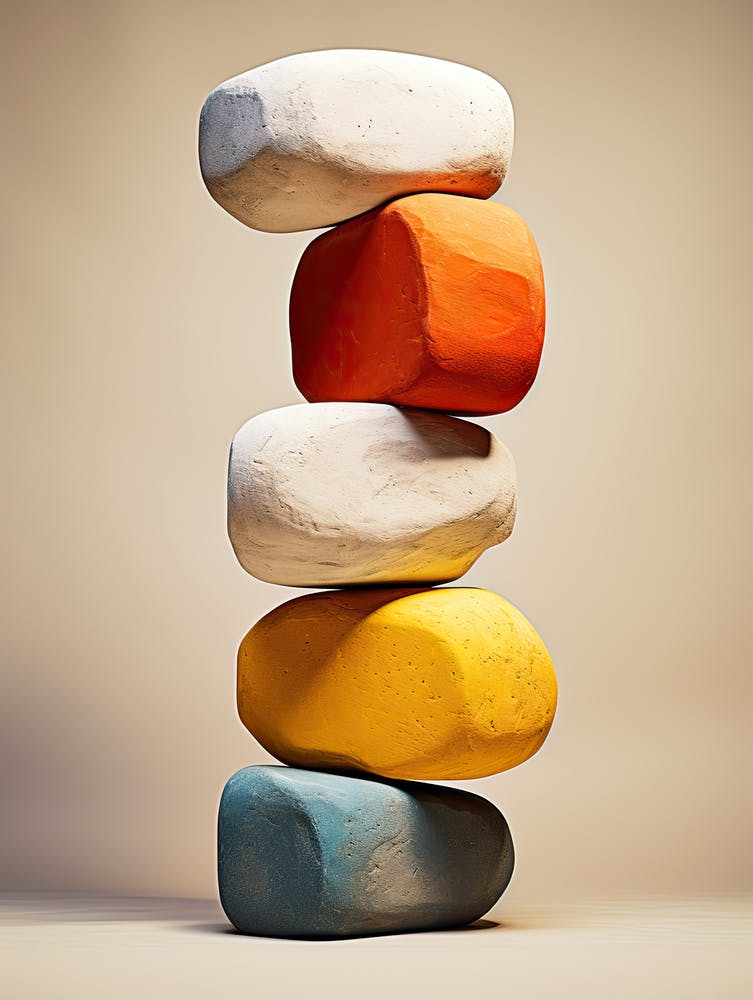 Stacked Rocks, Stones Art 3