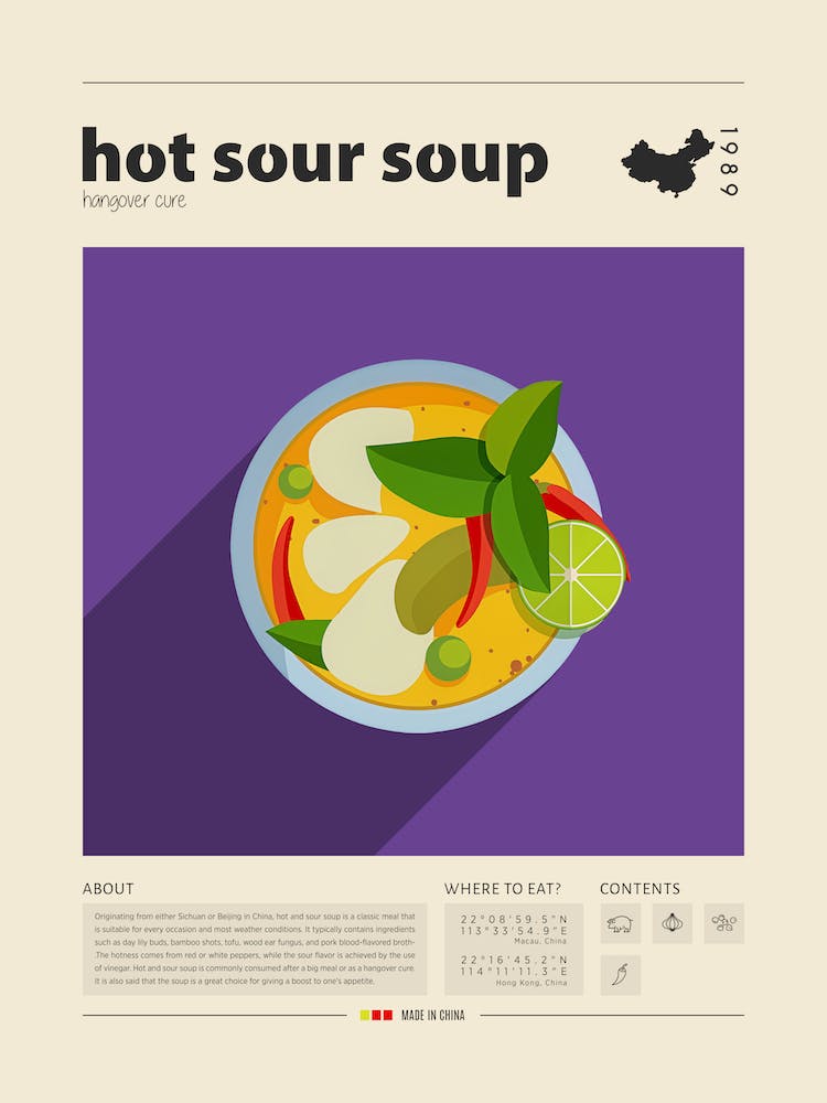 Soupe Aigre-douce Chaude