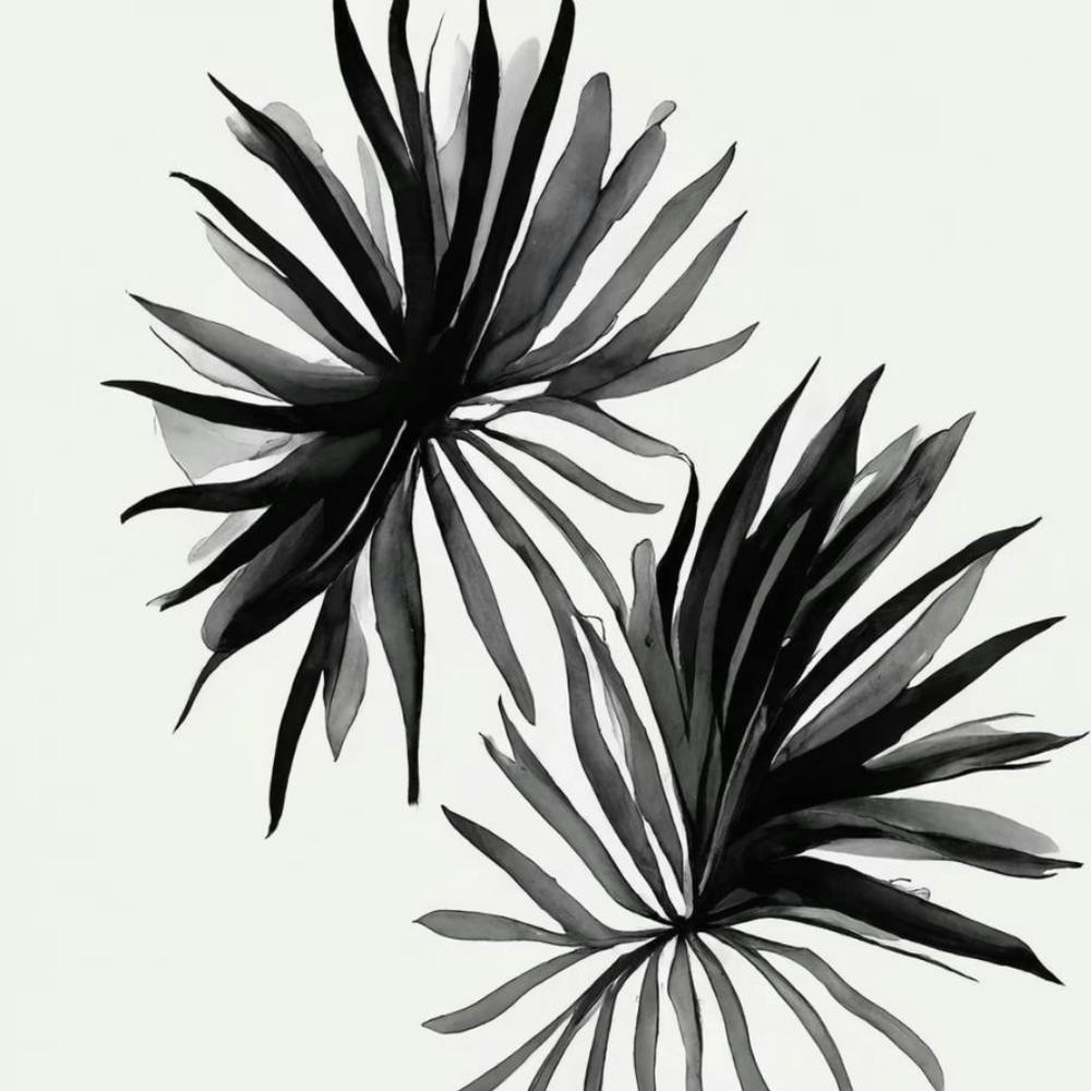 Two Palm Leaves