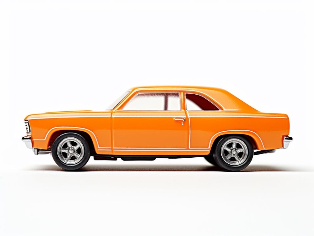 Toy Car 68 Chevy Nova Orange