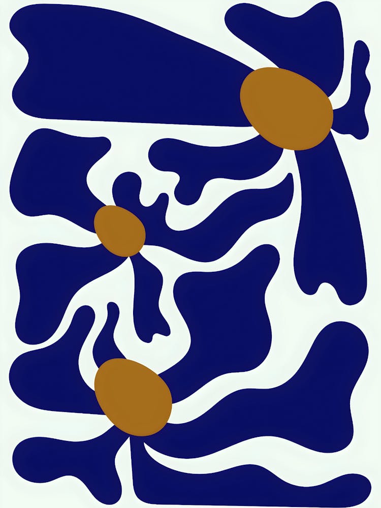 'Blue Flowers' 1