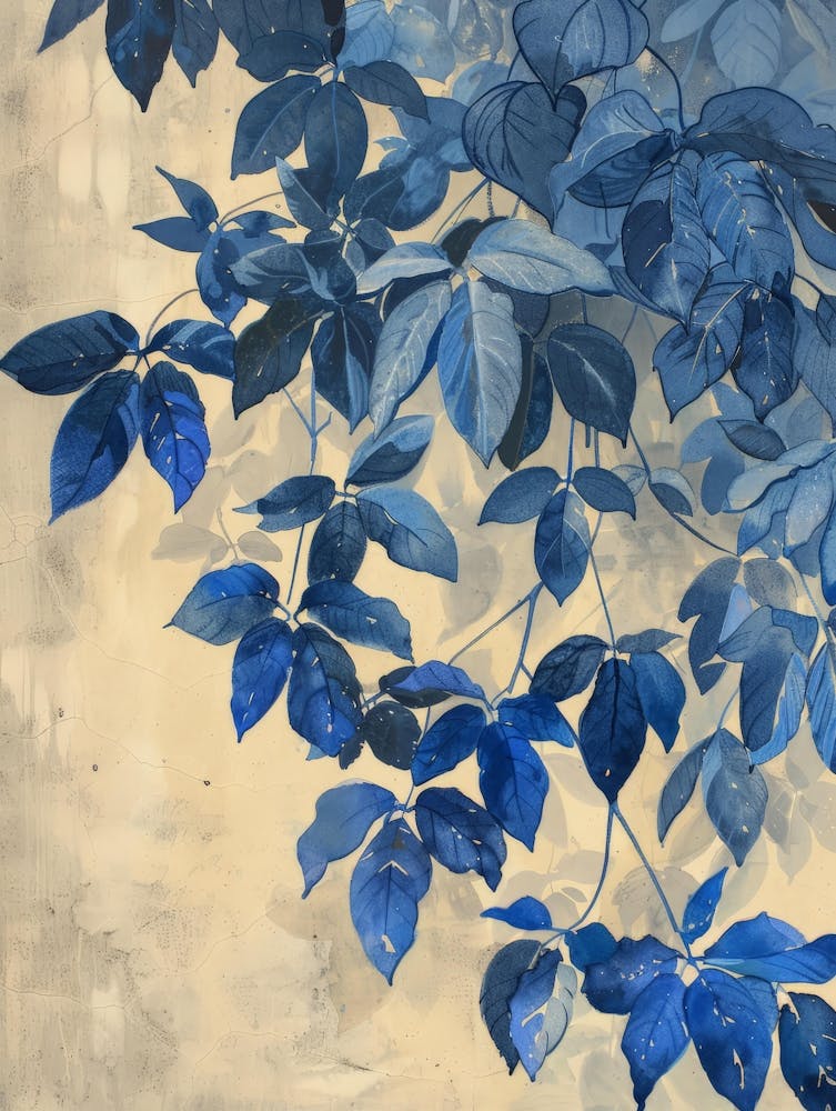 Blaue Blätter 10