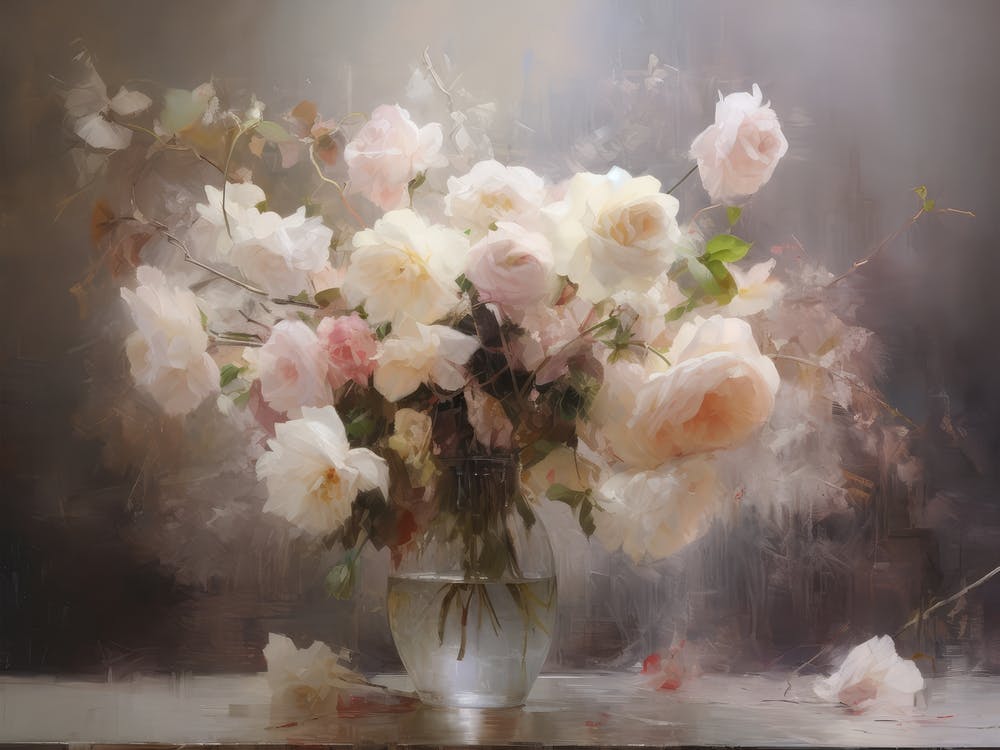 Still Life Flower Painting