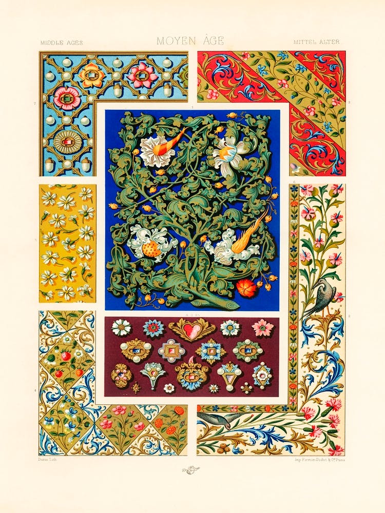 Middle Ages Pattern, Albert Racine (2) 2