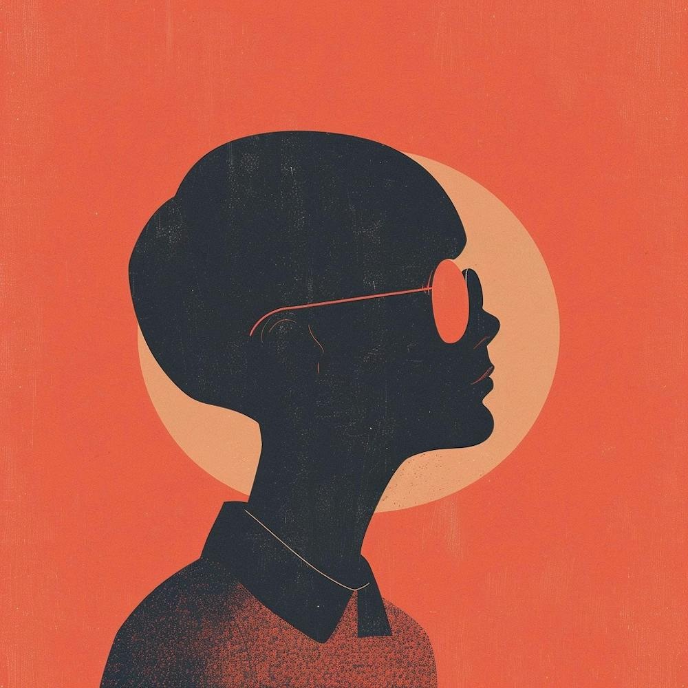 Silhouette Of A Girl