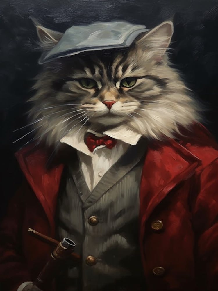 Gangster Cat Siberian 4