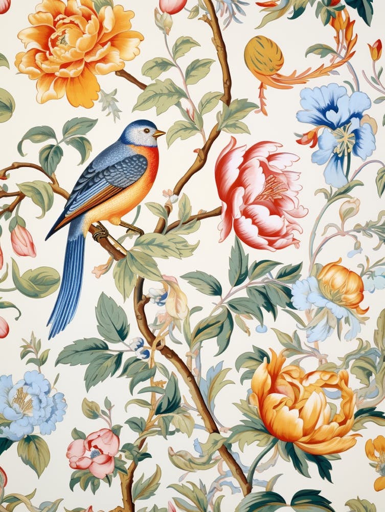 Vogel auf einem Ast