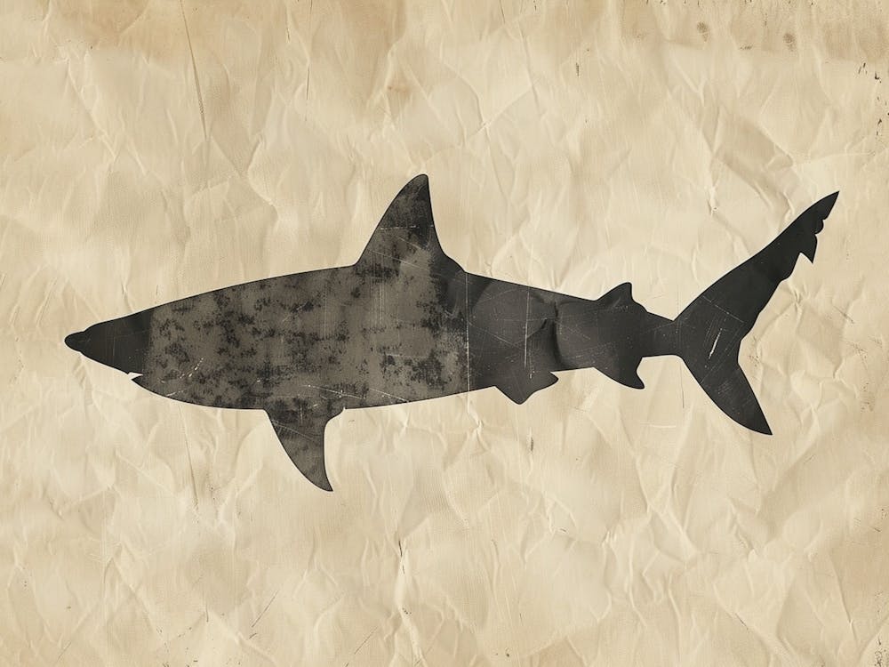 Thresher Shark Silhouette 5