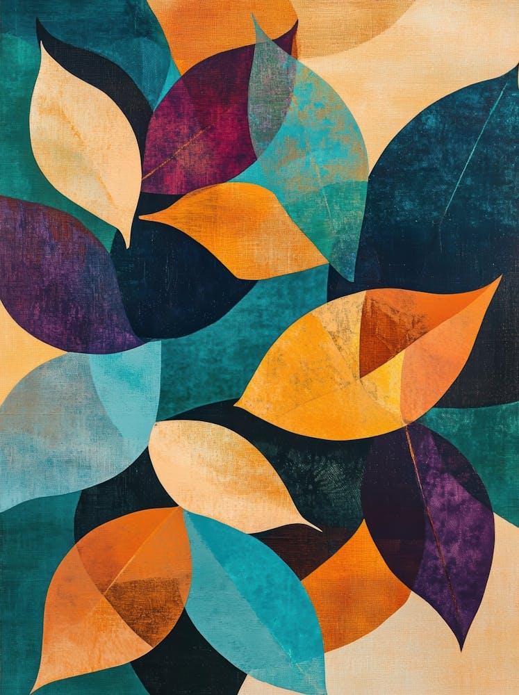 Abstract Leaves 106