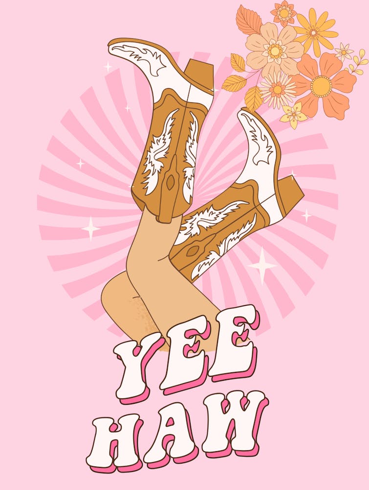 Yee Haw Cowgirl