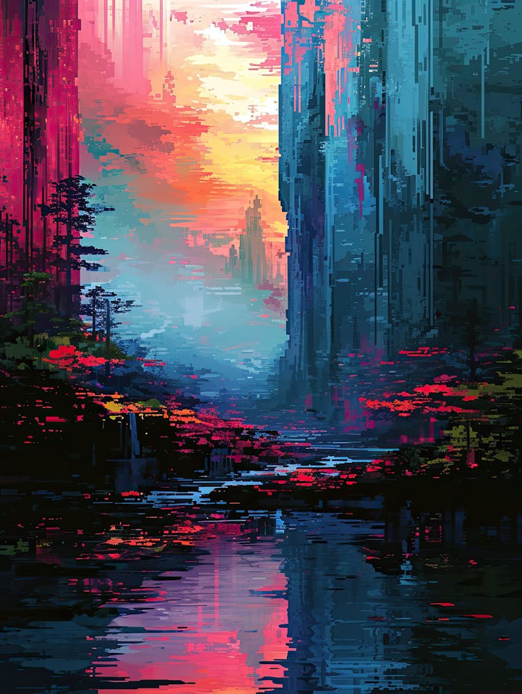 Dotted Dewdrops | Pixel Art Series