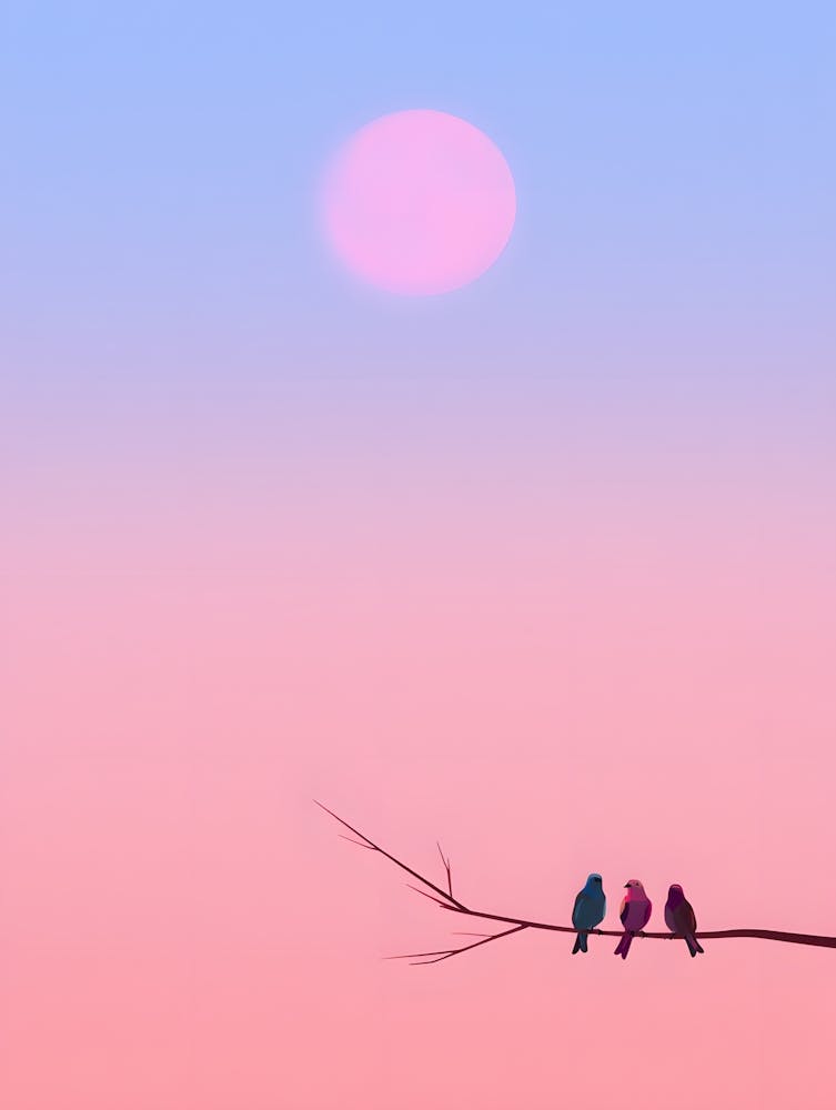 Birds On A Branch