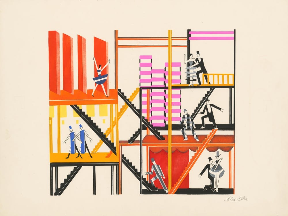 Theater Models (1930), Alexandra Exter (15)