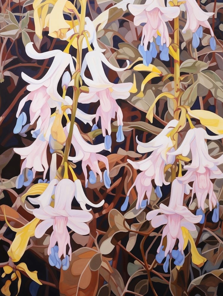 Lobelia 3 Blumenmalerei