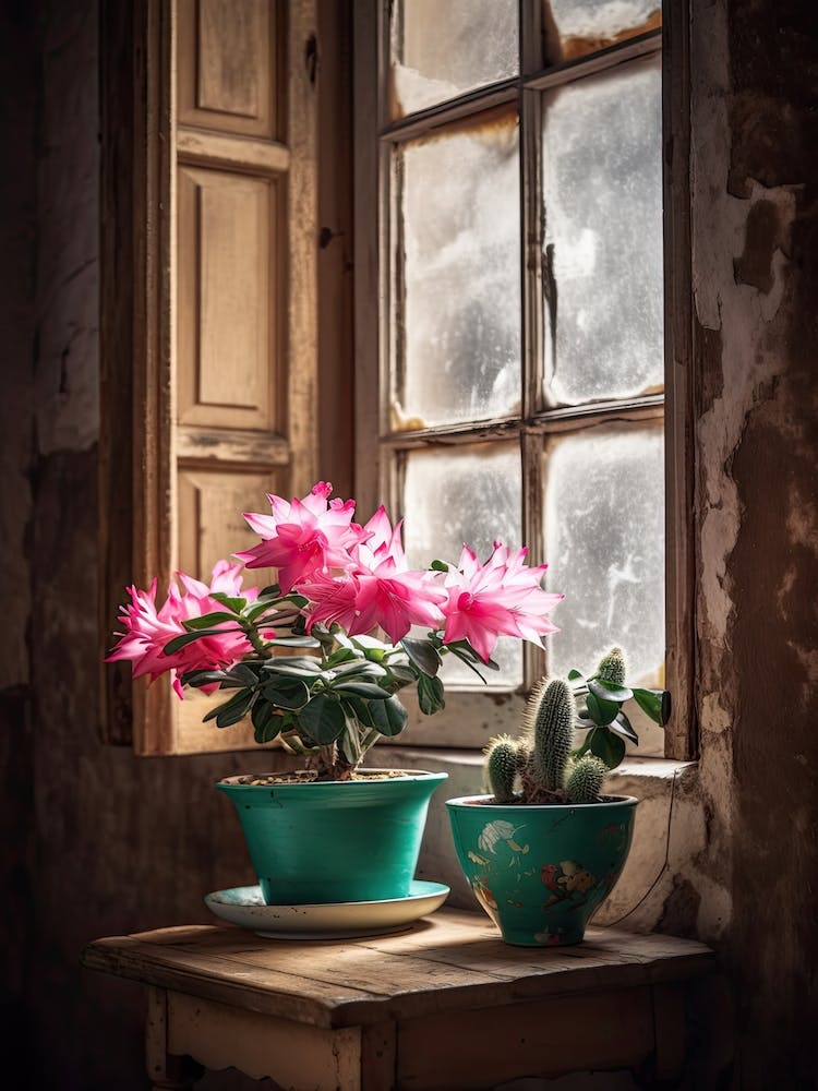 Fenêtre au Cactus de Pâques 3