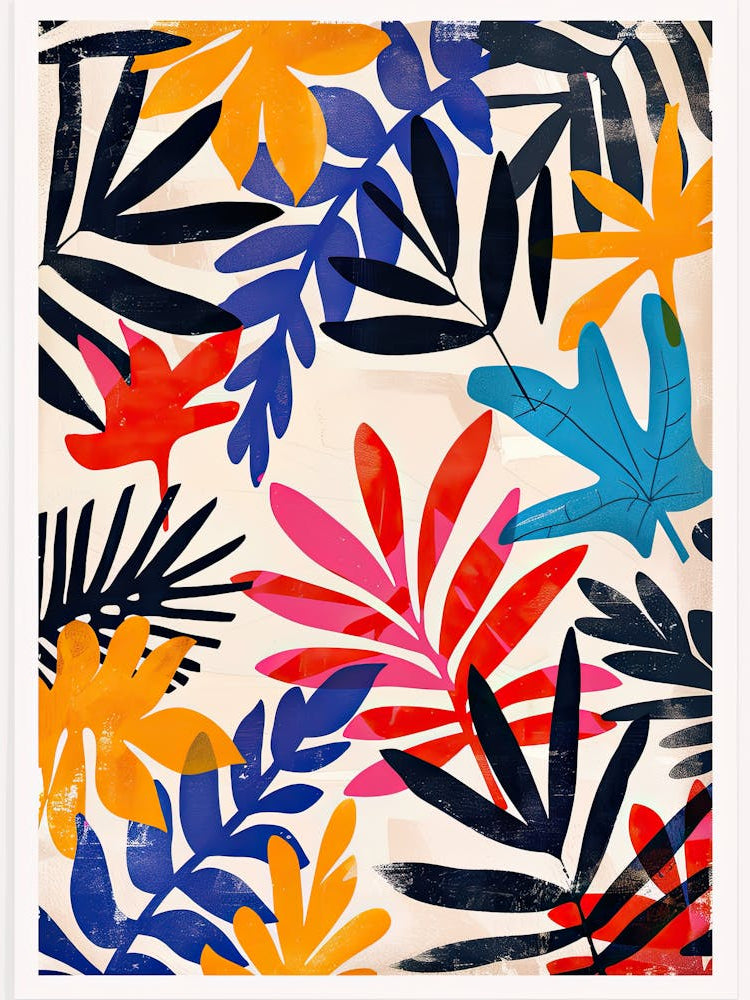 Sunset Bliss Matisse Style