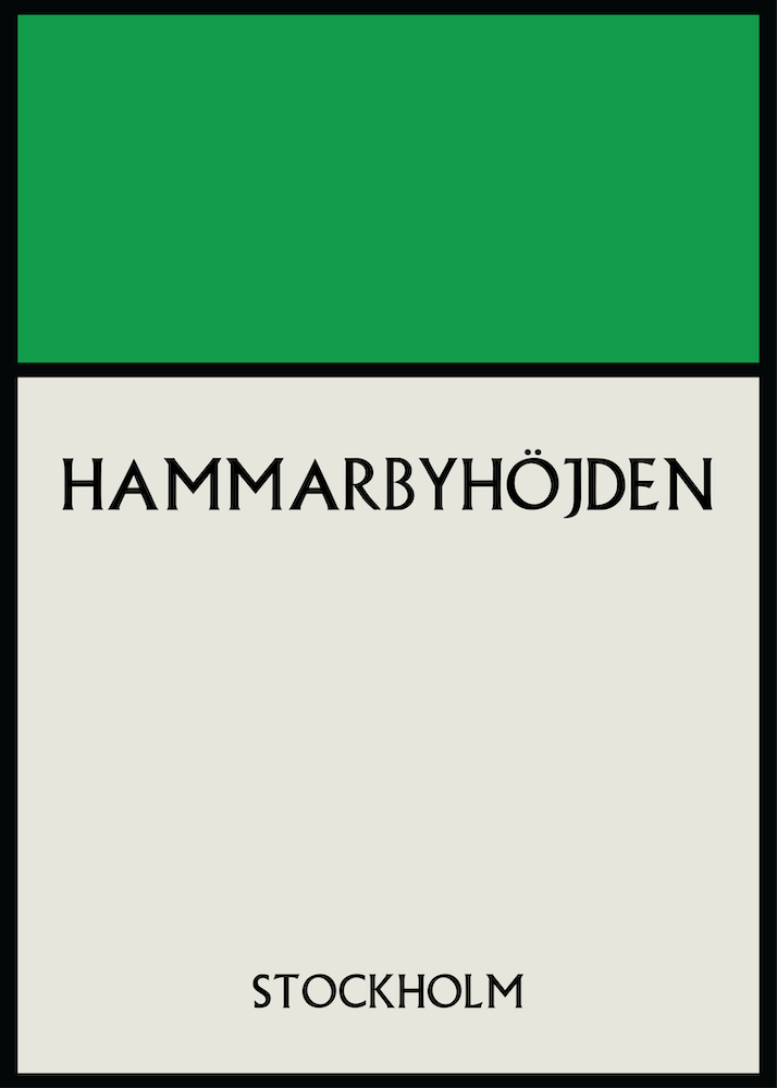 Hammarbyhöjden Stockholm Sweden
