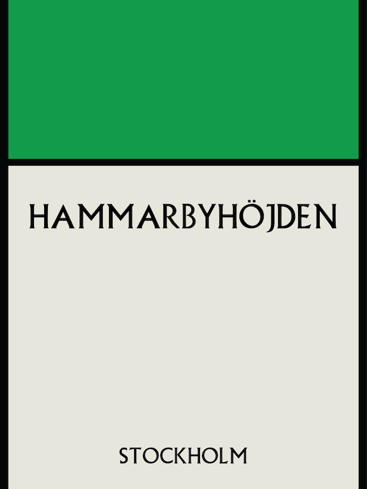 Hammarbyhöjden Stockholm Sweden