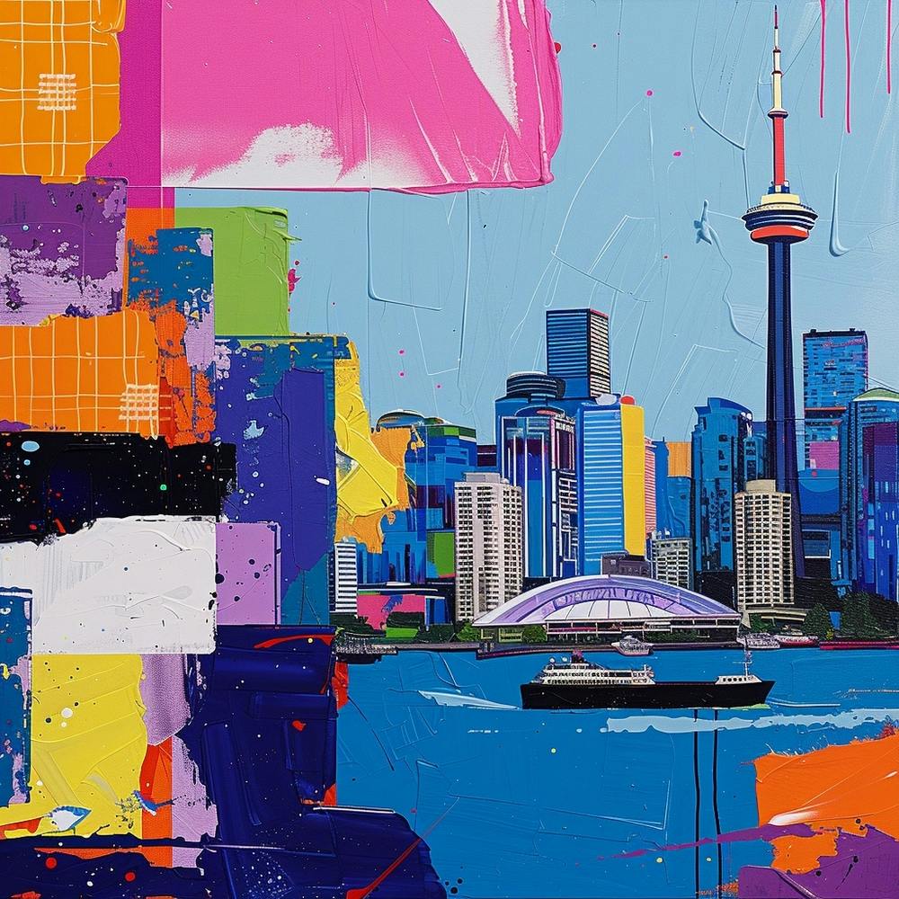Collection de Voyages Abstraits Vancouver Canada 3