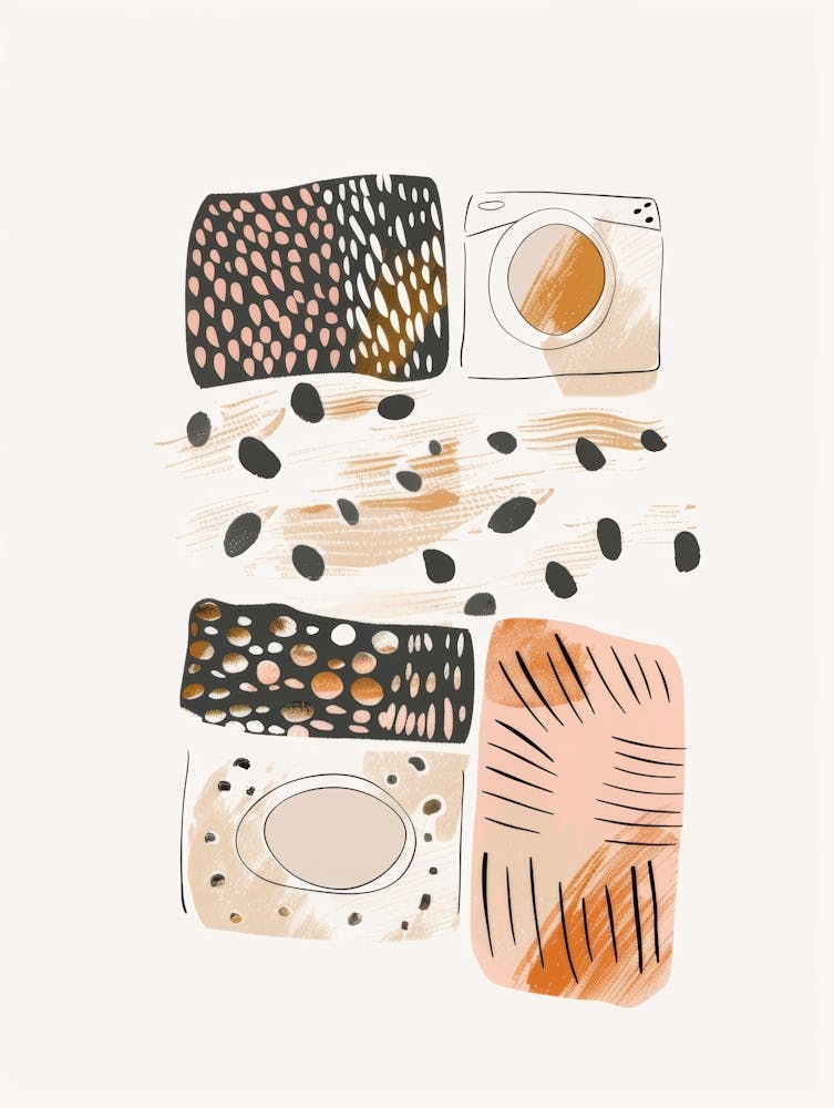 Abstract Watercolor Pattern 9