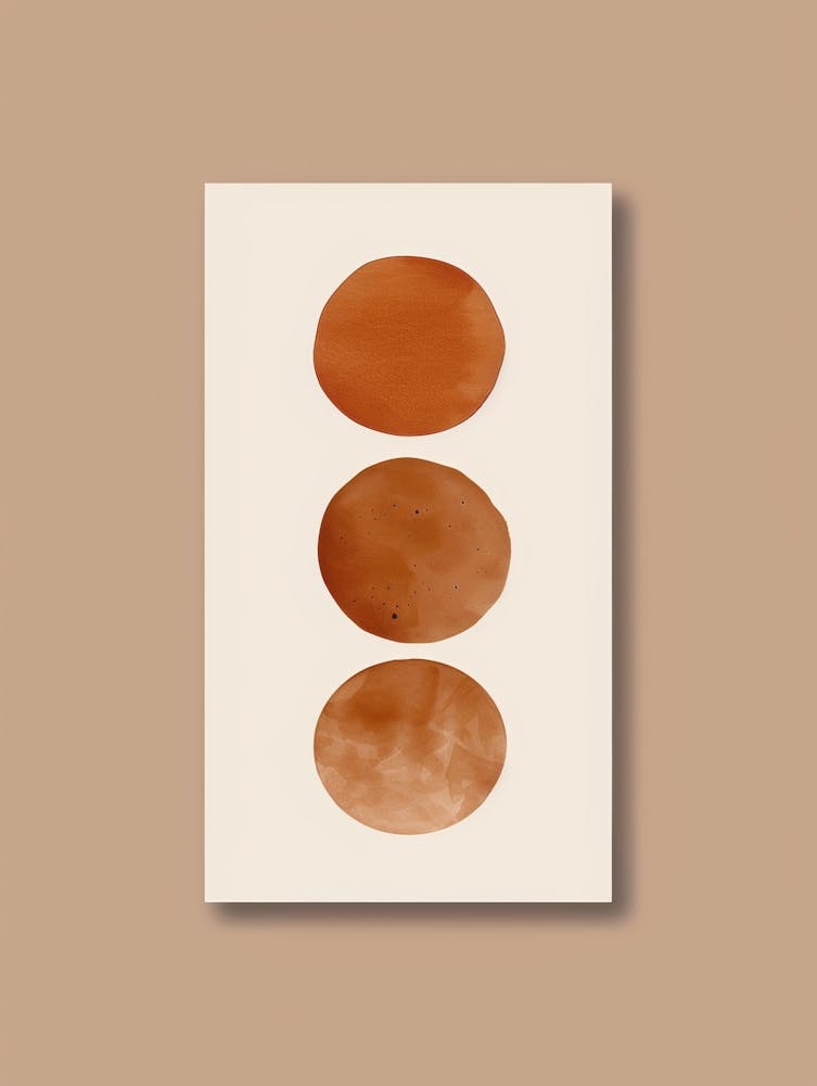 Orange Circles 5