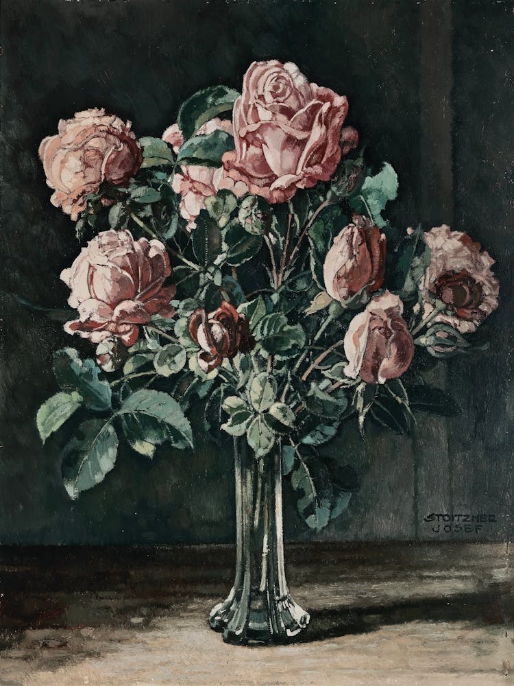 Roses In A Vase 2
