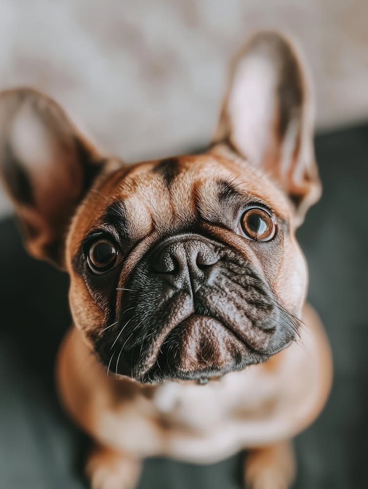 French Bulldog.Generated AI. 1
