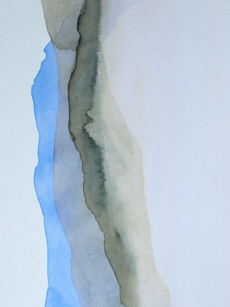 Abstraktes Aquarellgemälde 2
