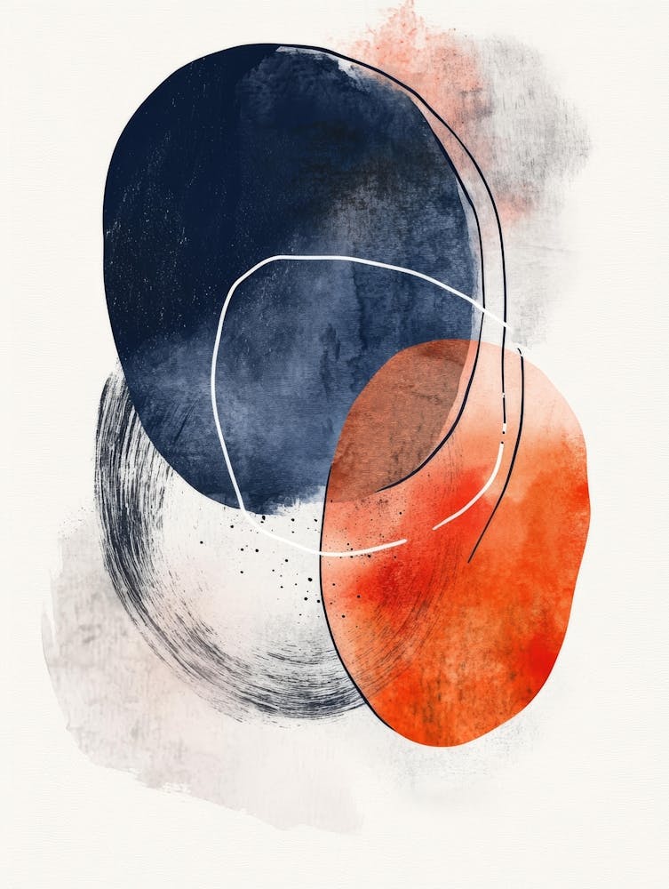 Abstract Circles Canvas Print 33