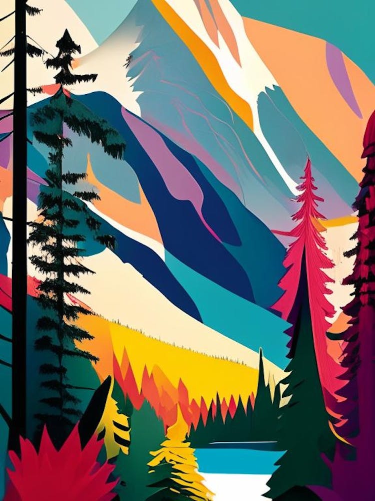 Jasper National Park Canada Pop Matisse