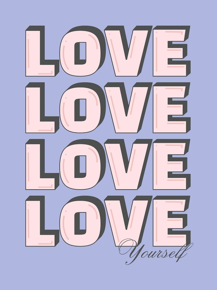 Love Yourself Positive Quote